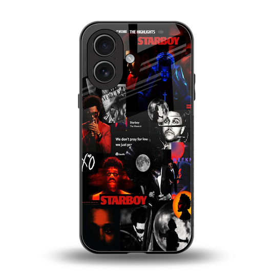 After Hours back phone cover | glass case for iphone 17