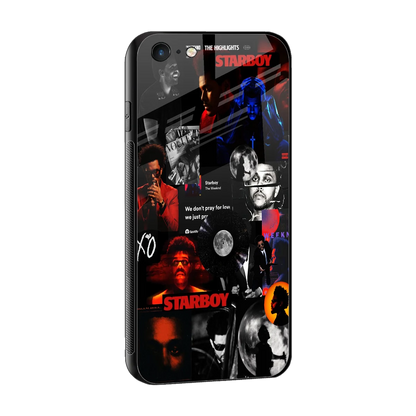 After Hours sleek iphone 6s cover with tempered glass back and TPU edges