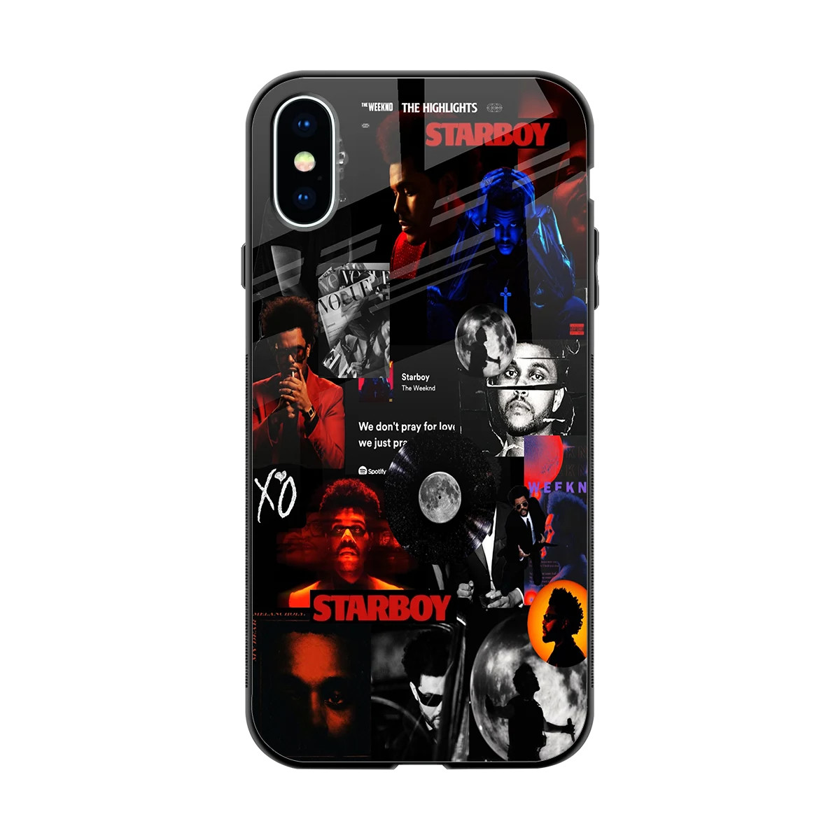 After Hours back phone cover | glass case for iphone xs