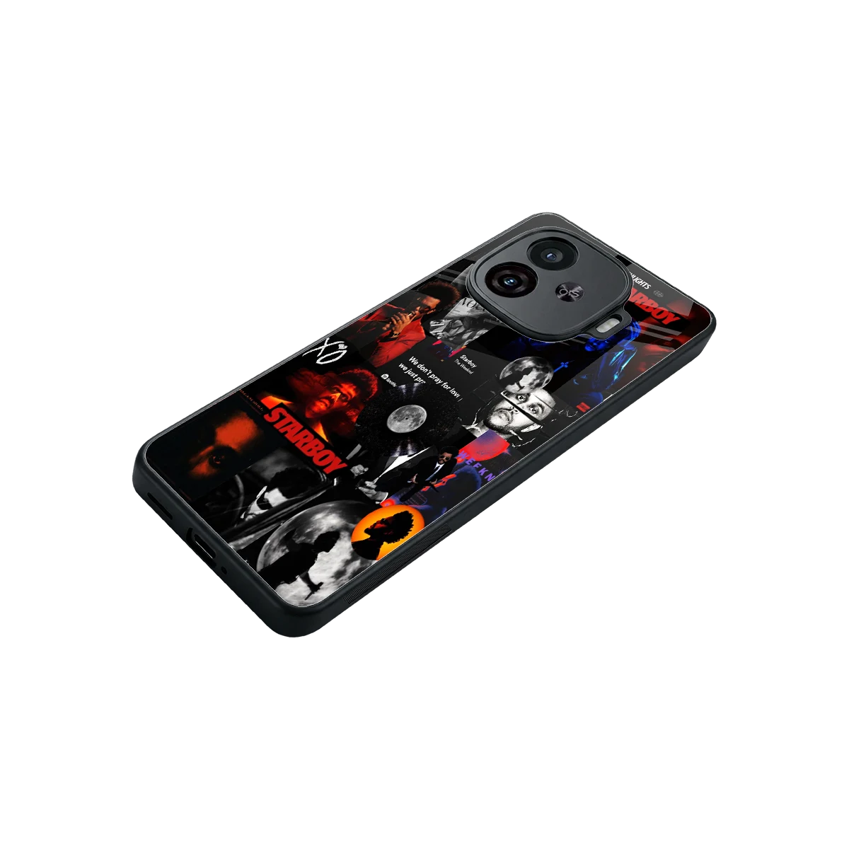 After Hours stylish phone case for iqoo neo 10r 5g | glossy glass and slim fit