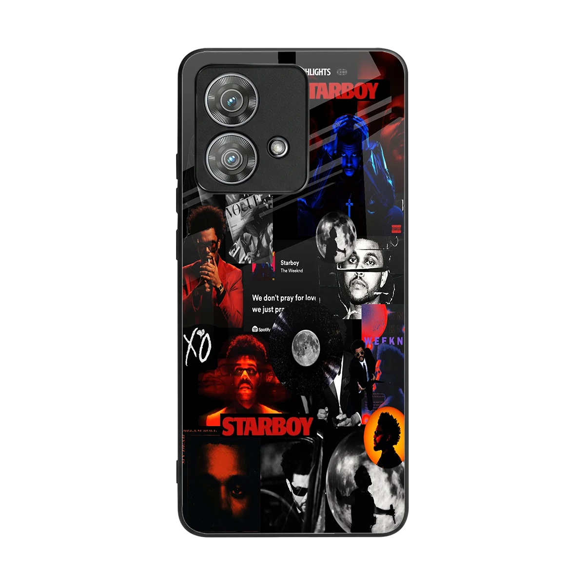 After Hours back phone cover | glass case for motorola edge 40 neo 5g