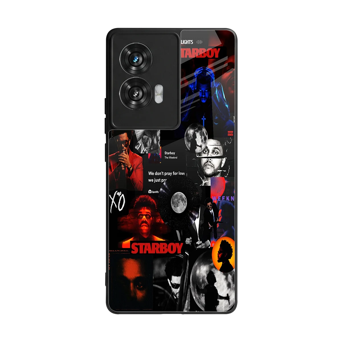 After Hours back phone cover | glass case for motorola edge 50 fusion