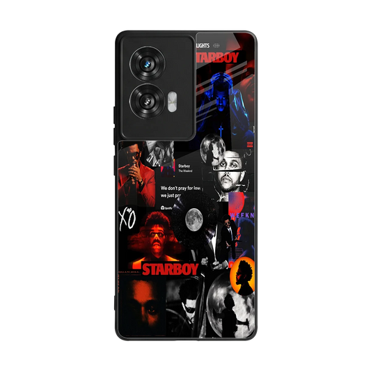 After Hours back phone cover | glass case for motorola edge 50 fusion