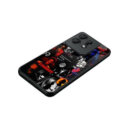After Hours stylish phone case for motorola edge 50 pro | glossy glass and slim fit