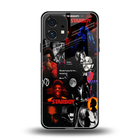 After Hours back phone cover | glass case for nothing phone 1