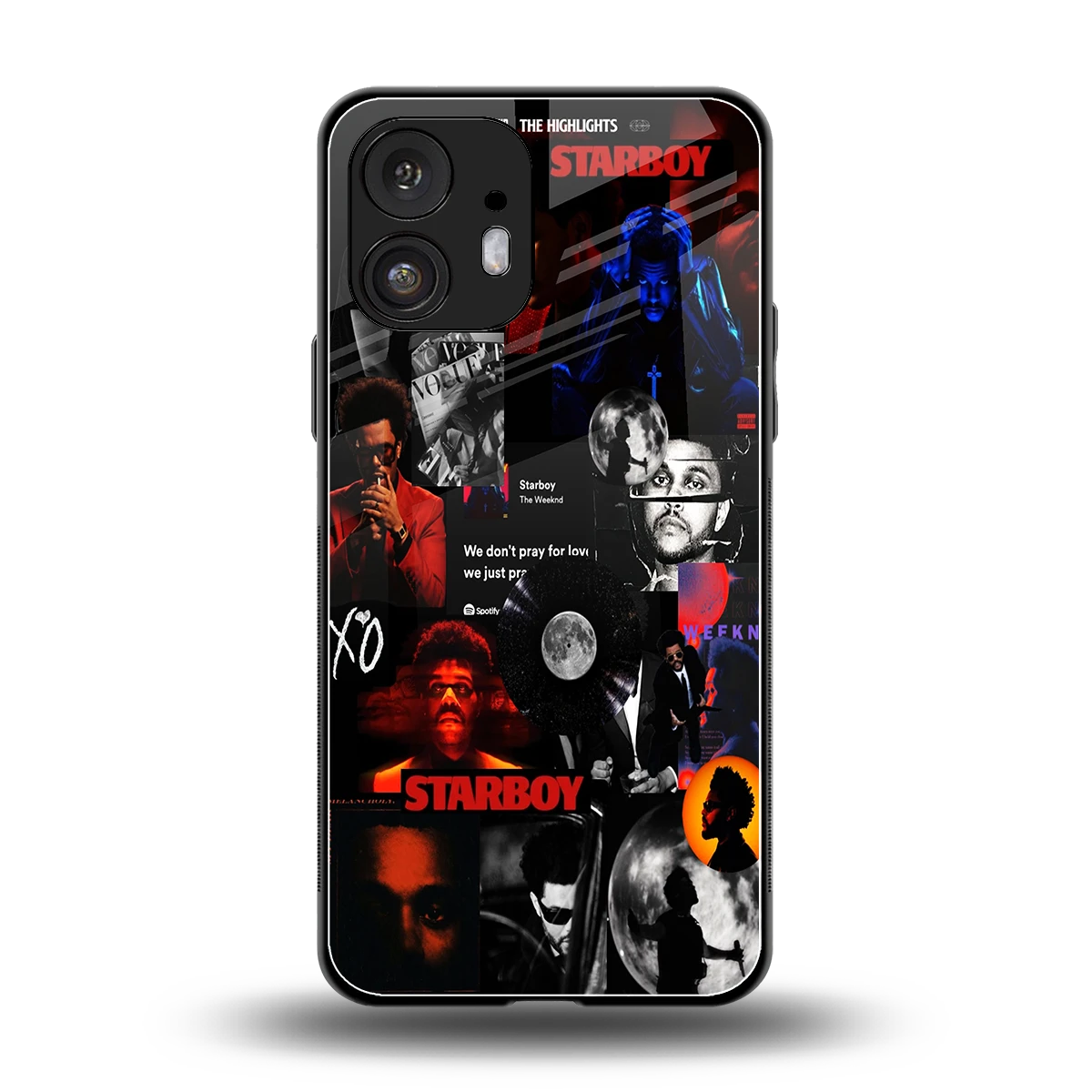 After Hours back phone cover | glass case for nothing phone 2