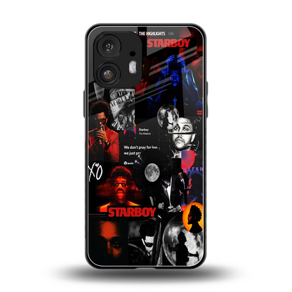 After Hours back phone cover | glass case for nothing phone 2