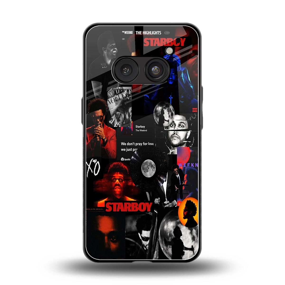After Hours back phone cover | glass case for nothing phone 2a