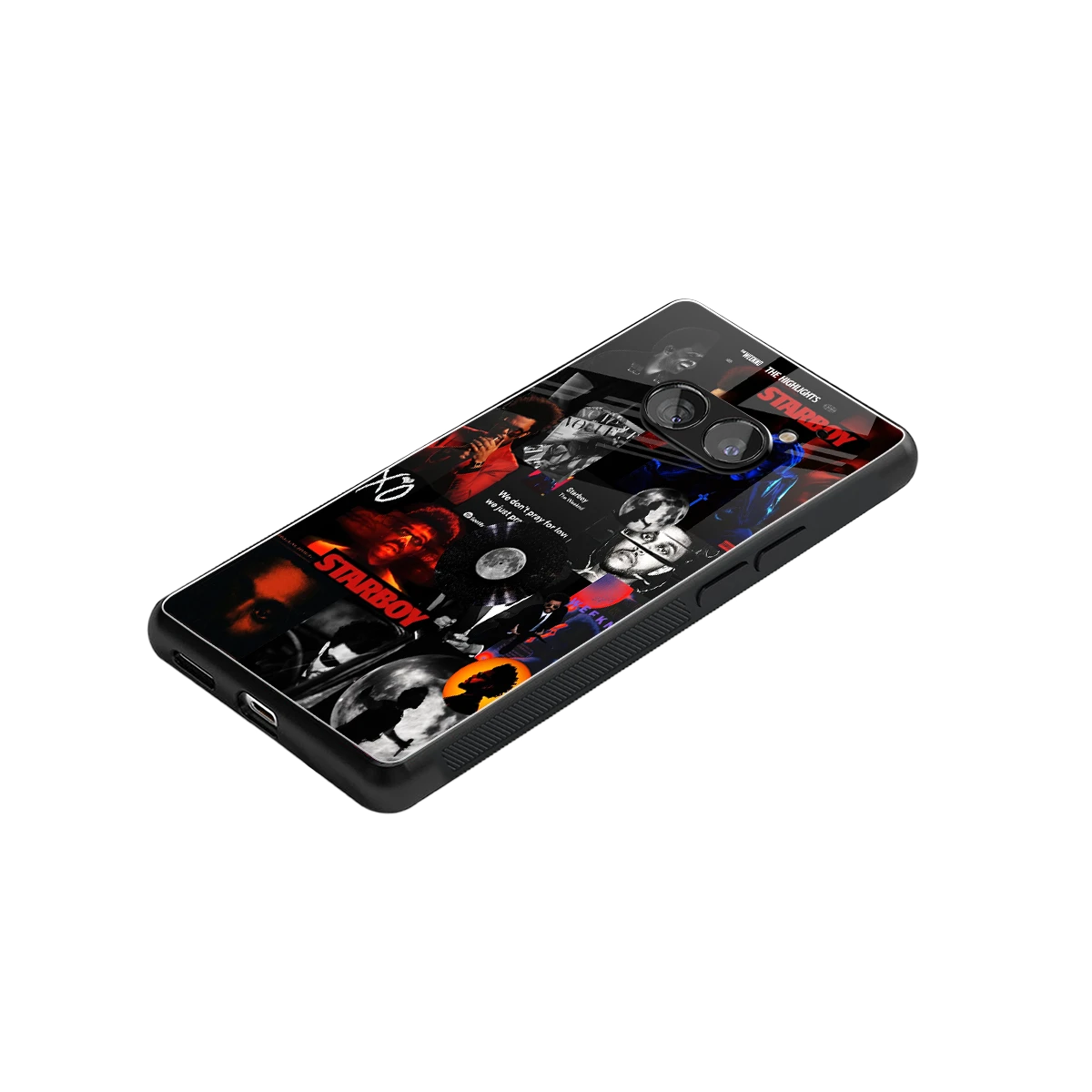 After Hours stylish phone case for nothing phone 2a | glossy glass and slim fit