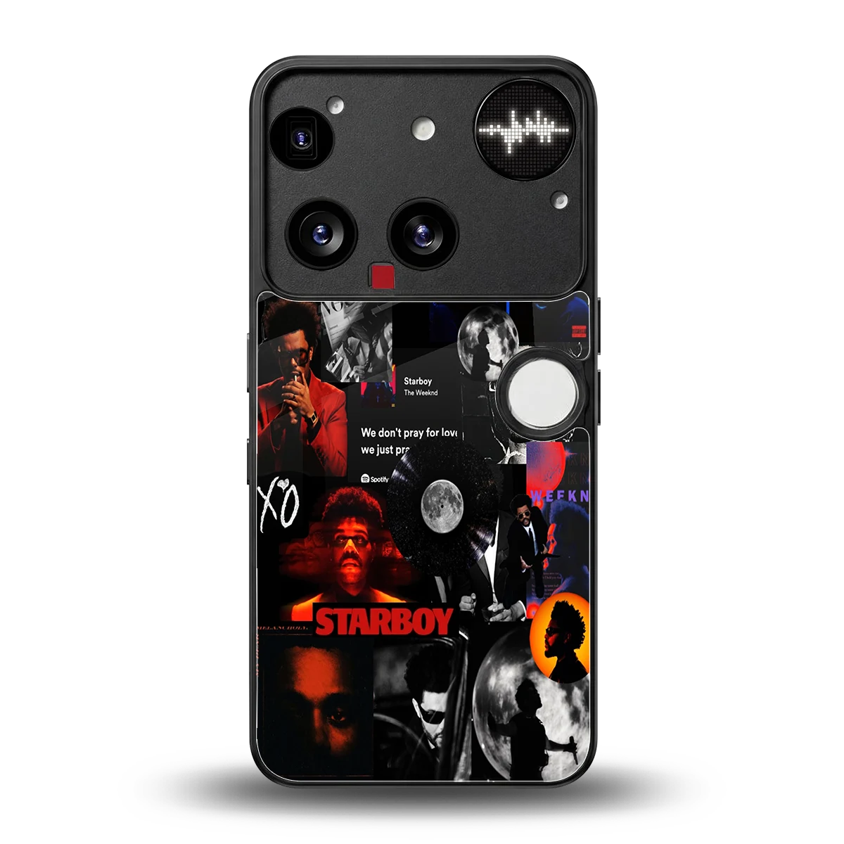 After Hours back phone cover | glass case for nothing phone 3
