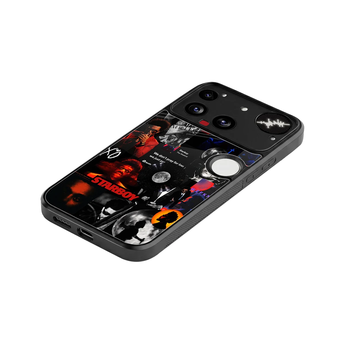 After Hours stylish phone case for nothing phone 3 | glossy glass and slim fit