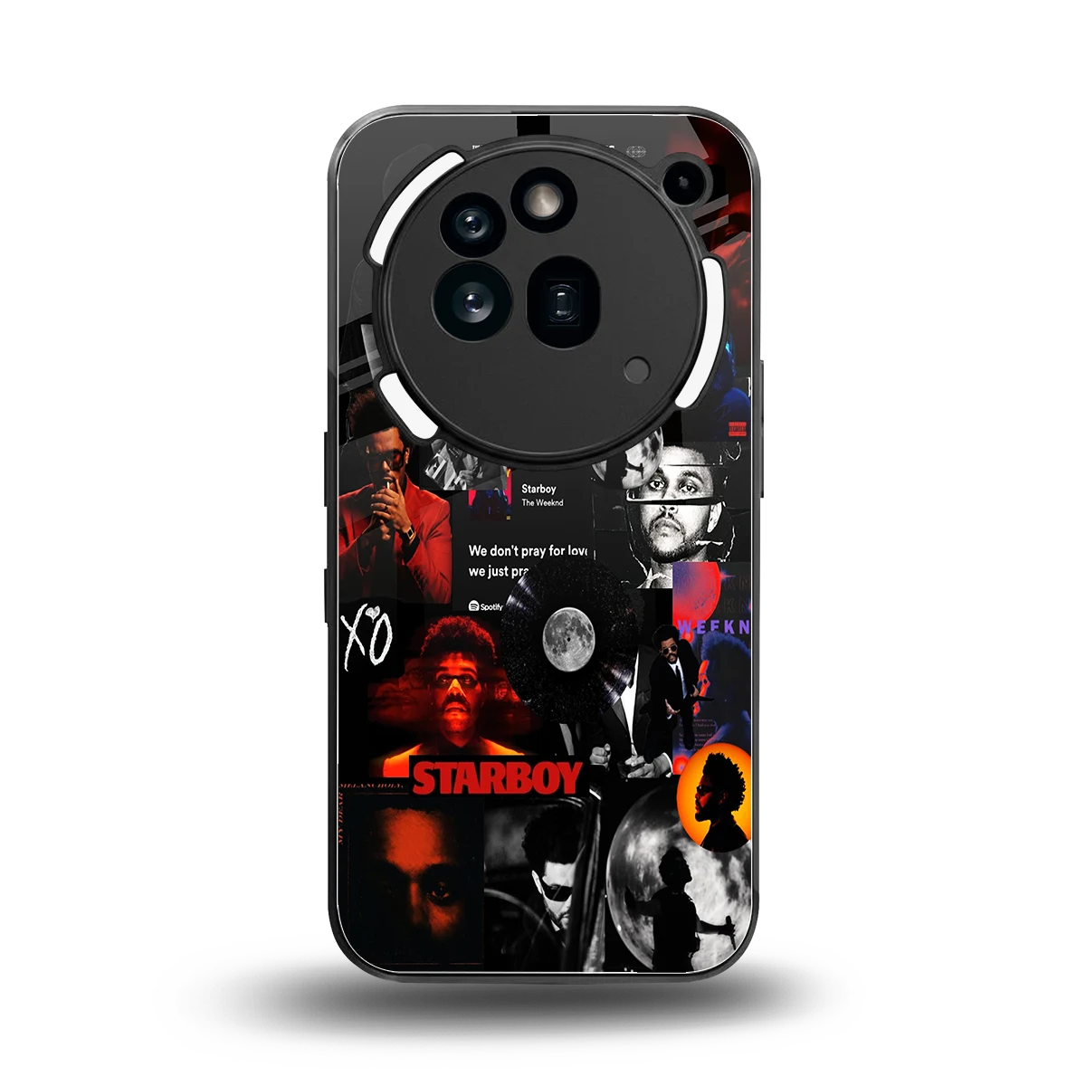 After Hours back phone cover | glass case for nothing phone 3a pro