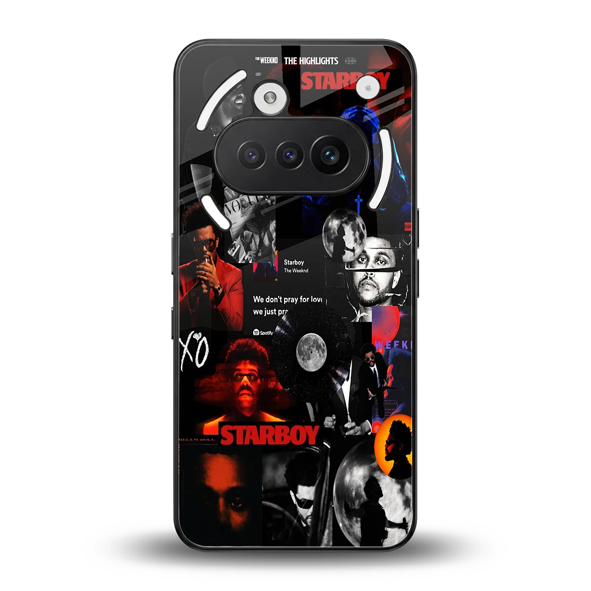 After Hours back phone cover | glass case for nothing phone 3a