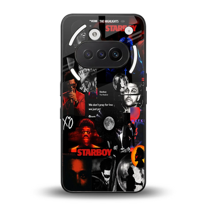 After Hours back phone cover | glass case for nothing phone 3a