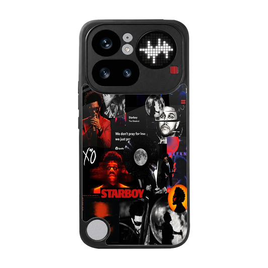 After Hours back phone cover | glass case for nothing phone 4a pro