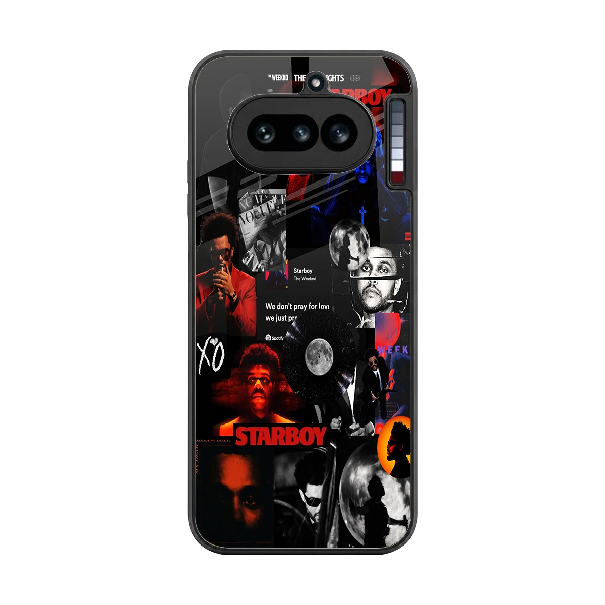 After Hours back phone cover | glass case for nothing phone 4a