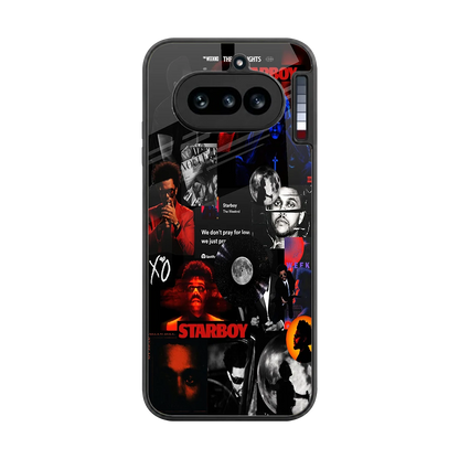 After Hours back phone cover | glass case for nothing phone 4a