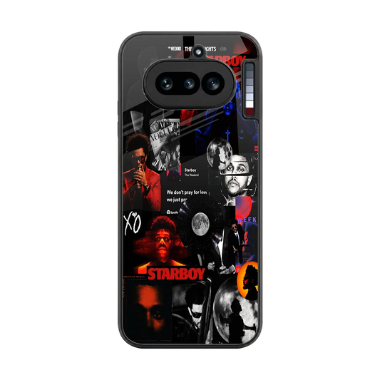 After Hours back phone cover | glass case for nothing phone 4a