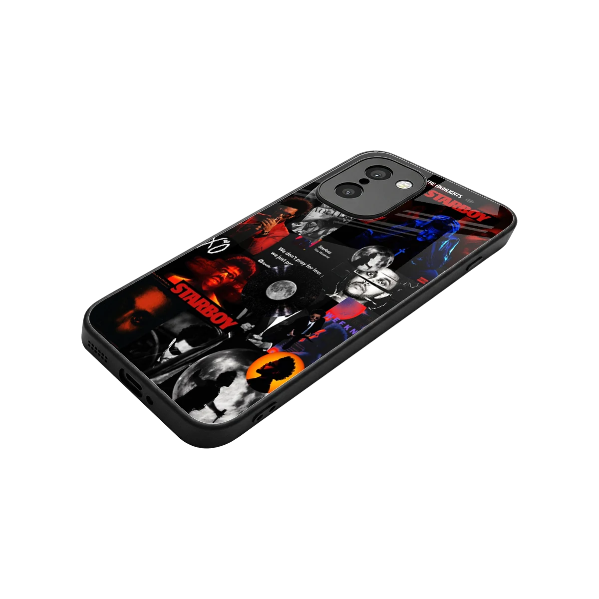 After Hours stylish phone case for oneplus 15r | glossy glass and slim fit