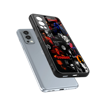 After Hours sleek oneplus nord 2 cover with tempered glass back and TPU edges