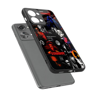 After Hours sleek oneplus nord 2t cover with tempered glass back and TPU edges
