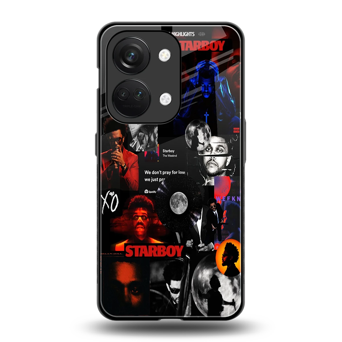 After Hours back phone cover | glass case for oneplus nord 3