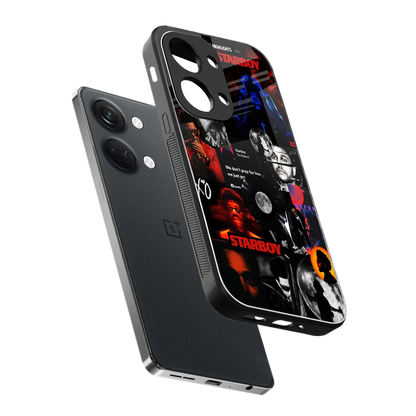 After Hours sleek oneplus nord 3 cover with tempered glass back and TPU edges