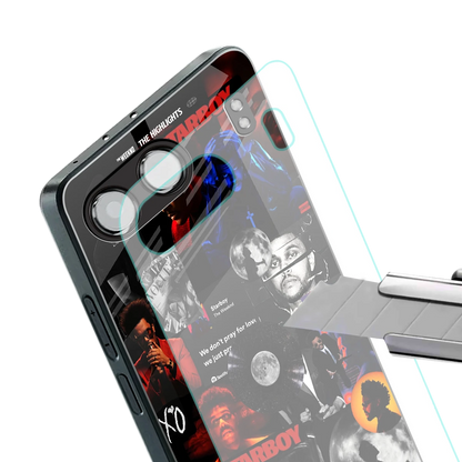 After Hours stylish phone case for oneplus nord 4 | glossy glass and slim fit