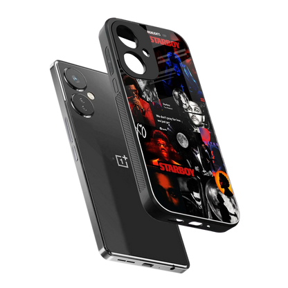 After Hours sleek oneplus nord ce 3 cover with tempered glass back and TPU edges