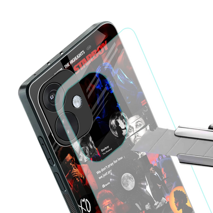 After Hours stylish phone case for oneplus nord ce 3 | glossy glass and slim fit