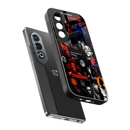 After Hours sleek oneplus nord ce 4 cover with tempered glass back and TPU edges