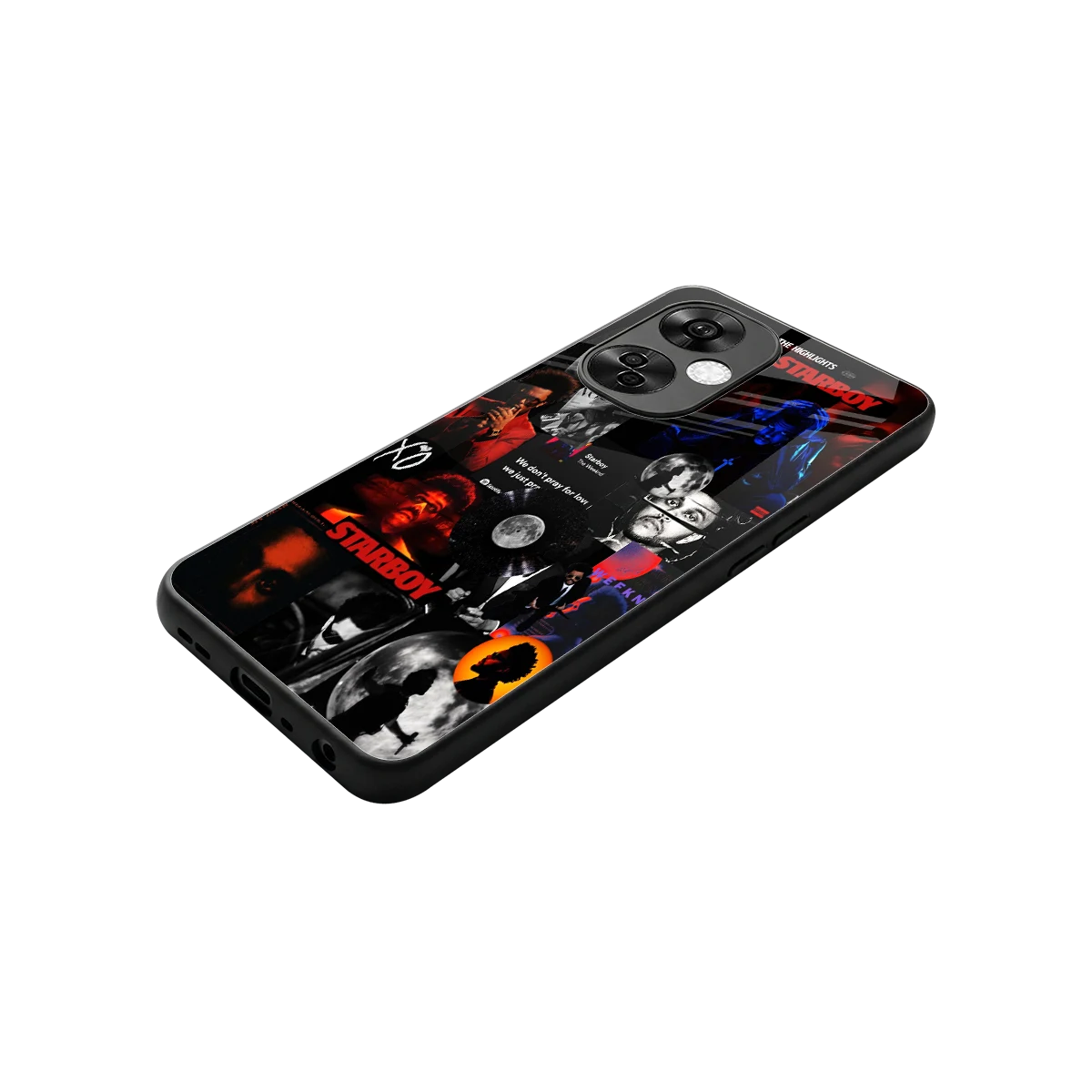 After Hours stylish phone case for oneplus nord ce 3 lite | glossy glass and slim fit