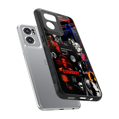 After Hours sleek oneplus nord ce 2 cover with tempered glass back and TPU edges