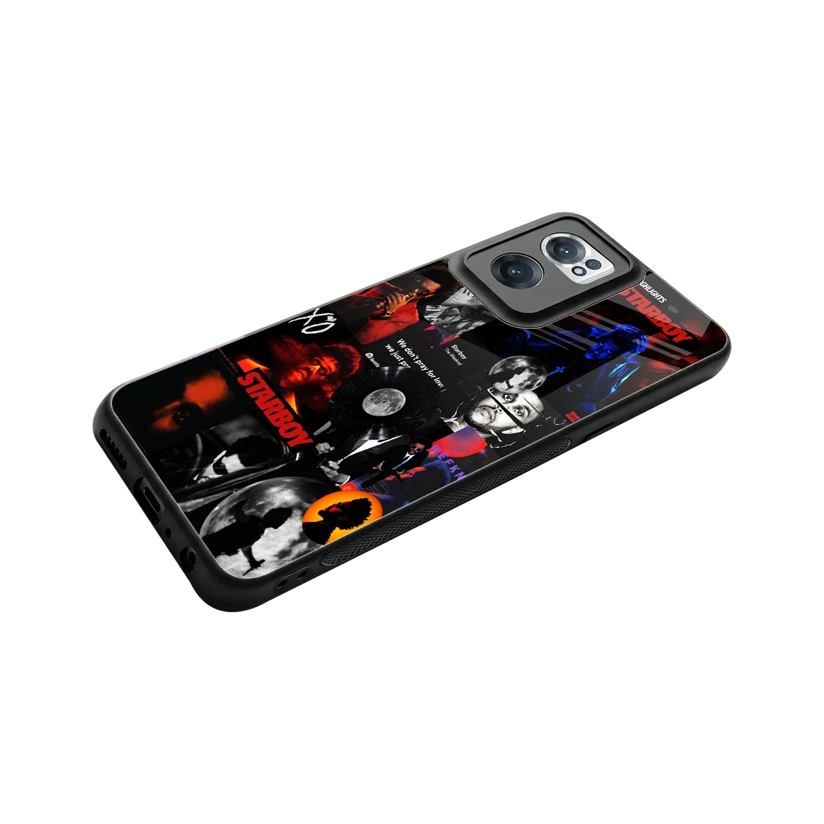 After Hours stylish phone case for oneplus nord ce 2 | glossy glass and slim fit