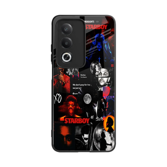 After Hours back phone cover | glass case for oppo a3 pro