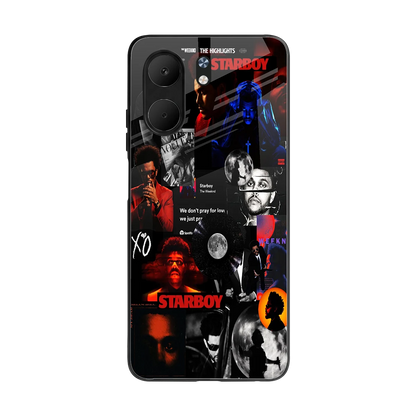 After Hours back phone cover | glass case for oppo a5x 5g
