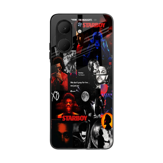 After Hours back phone cover | glass case for oppo a5x 5g