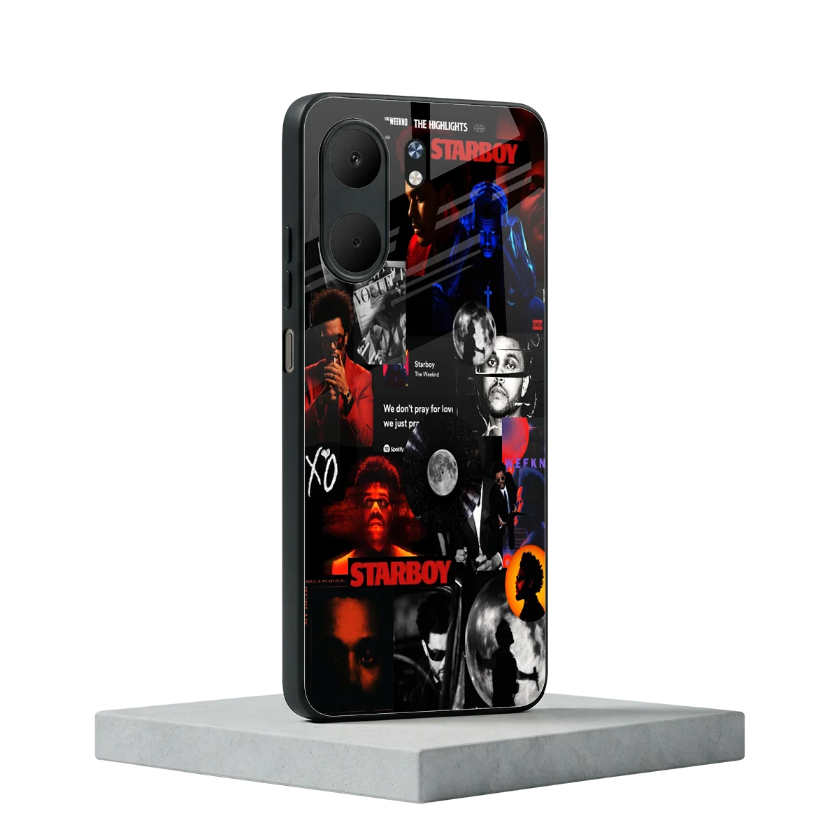 After Hours oppo a5x 5g mobile cover | shockproof glass phone case