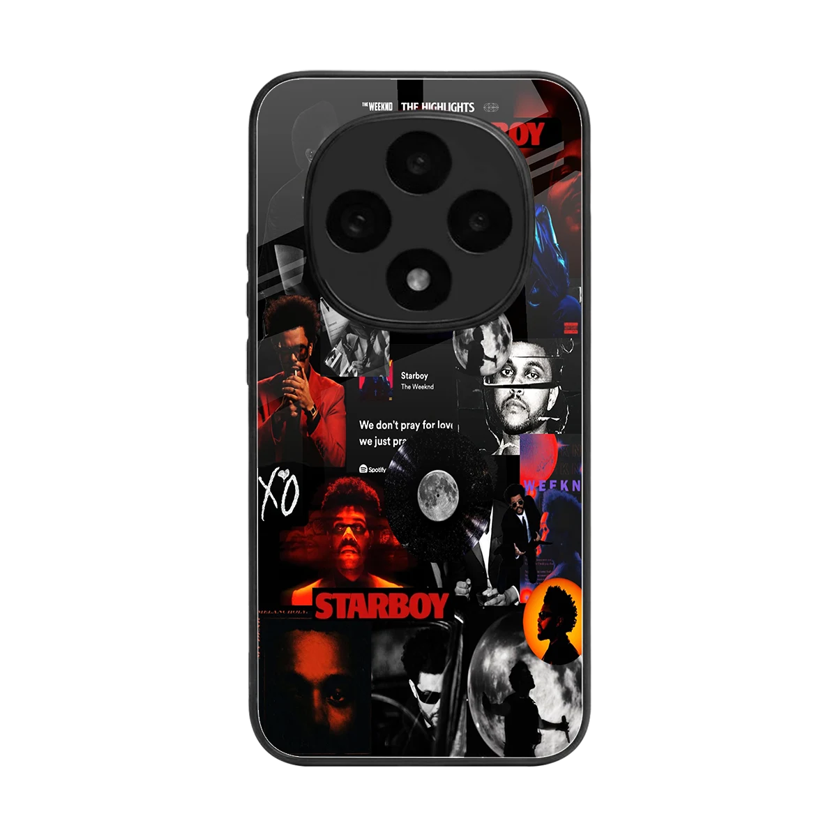After Hours back phone cover | glass case for oppo f31 pro 5g