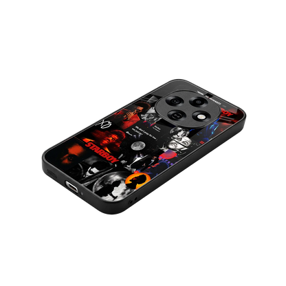 After Hours stylish phone case for oppo f31 pro 5g | glossy glass and slim fit