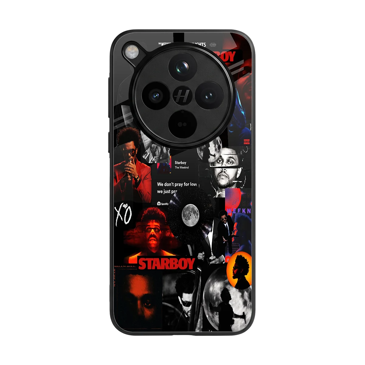 After Hours back phone cover | glass case for oppo find x8