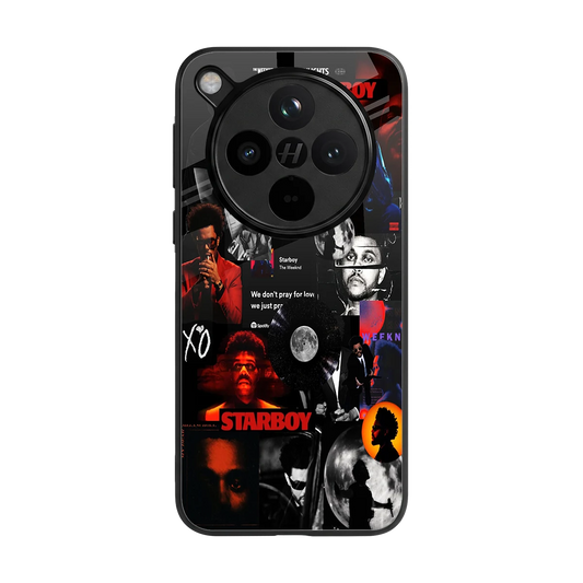 After Hours back phone cover | glass case for oppo find x8