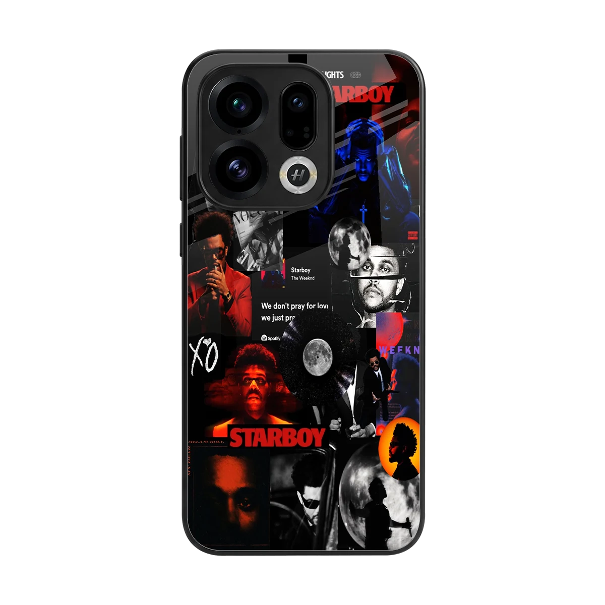 After Hours back phone cover | glass case for oppo find x9