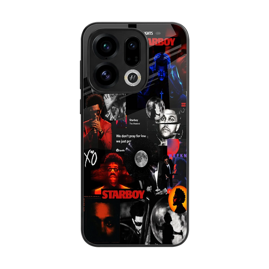 After Hours back phone cover | glass case for oppo find x9