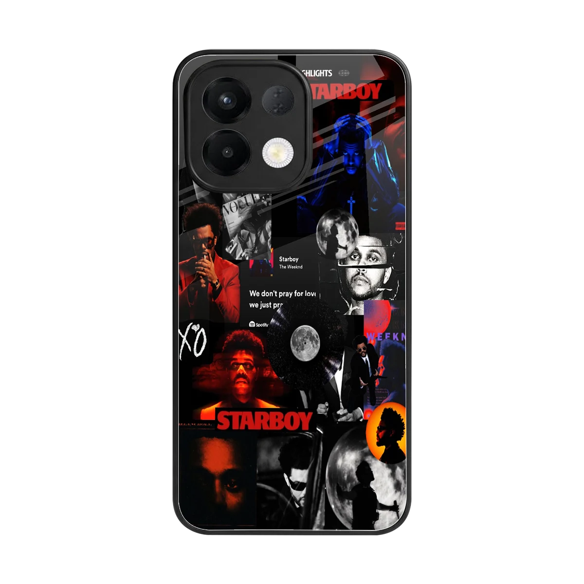 After Hours back phone cover | glass case for oppo k13 5g