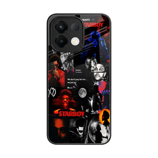 After Hours back phone cover | glass case for oppo k13 5g
