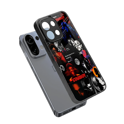 After Hours sleek oppo k13 5g cover with tempered glass back and TPU edges
