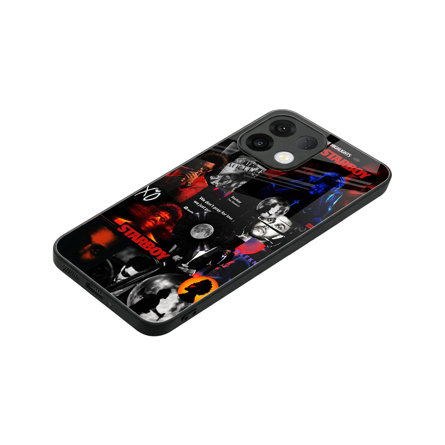 After Hours stylish phone case for oppo k13 5g | glossy glass and slim fit