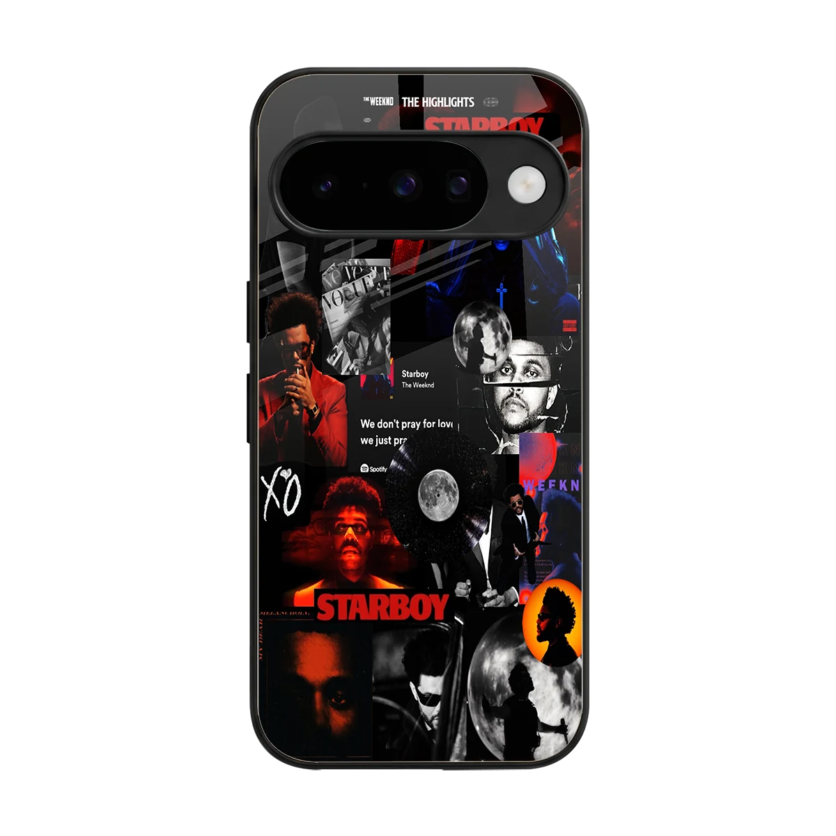 After Hours back phone cover | glass case for google pixel 10