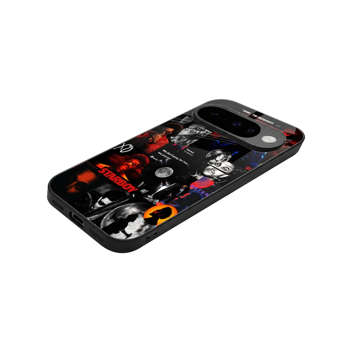 After Hours stylish phone case for google pixel 10 | glossy glass and slim fit